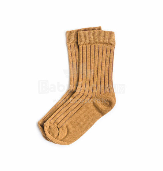 La Bebe™ Nursing Eco Organic Cotton Socks Art.154803 Camel Laste sukkpüksid on valmistatud keskkonnasõbralikust orgaanilisest puuvillast.