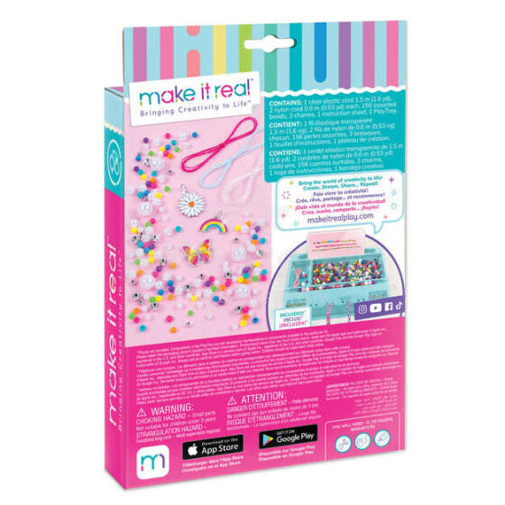 MAKE IT REAL Käevõrude DIY komplekt, vikerkaar