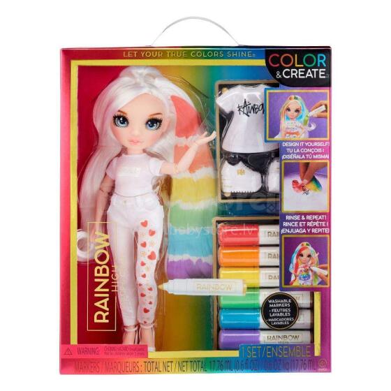 RAINBOW HIGH Custom Fashion nukk, 30 cm