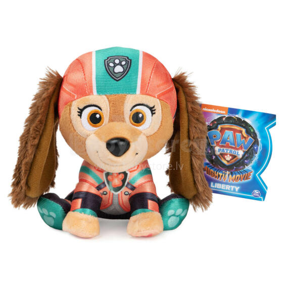 PAW PATROL Mighty Pups Movie Pehme mänguasi Liberty 15 cm
