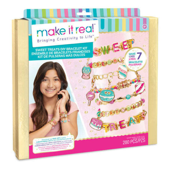 MAKE IT REAL Käevõrude DIY komplekt, Maiustused