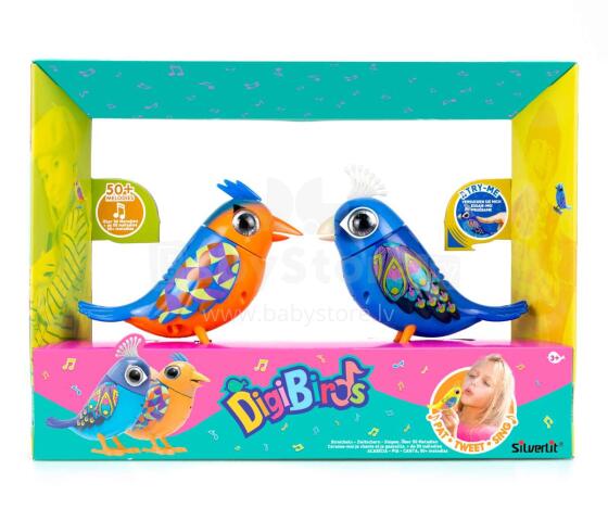 SILVERLIT interaktiivne lind Digibirds 2-pakk