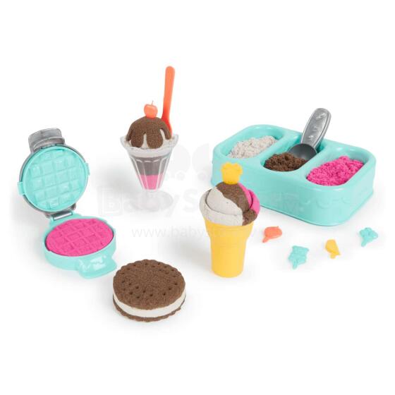 KINETIC SAND Mängukomplekt Jäätis (Lõhnatu)