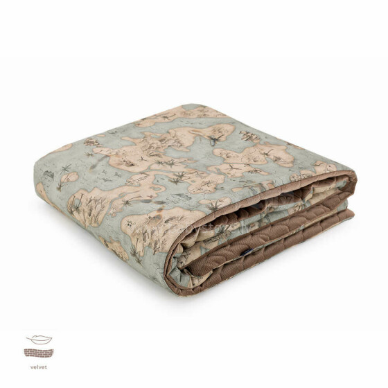 Makaszka Velvet Blanket Art.155889 Высококачественное детское двустороннее одеяло (100x150 см)