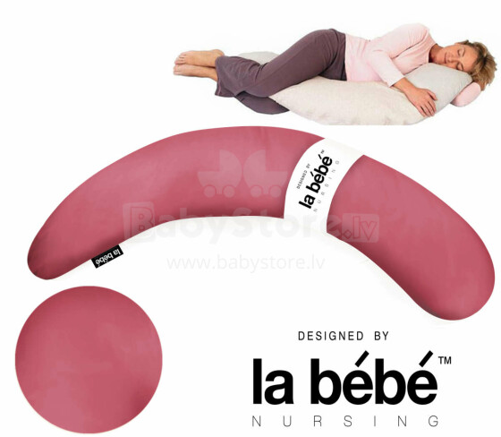 La Bebe™ Moon Maternity Pillow Art.155999 Geraldine Suur padi rasedatele, täidisega Memory Foam (eriti pehme ja vaikne täidis) 195cm