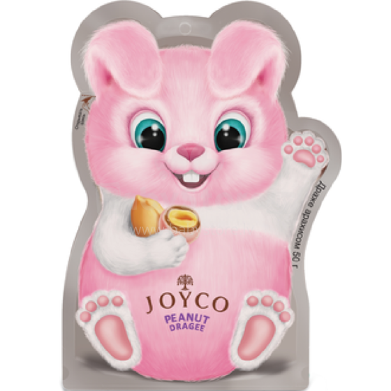 Joyco Art.9600 Piimašokolaadidražeed (JOYCO Milk Chocolate Dragee - 5,29 untsi) 26 ühikut pakis või 13 kommi, 50 gr