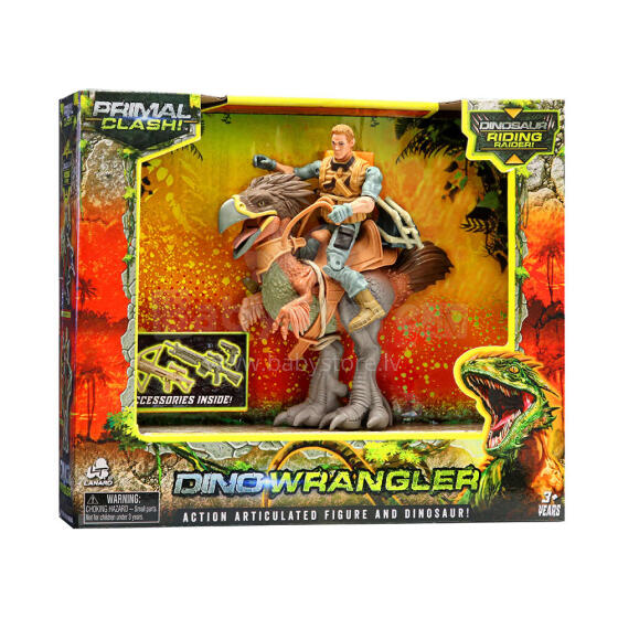 Primal Clash Mänguasi Dino-sõdalane