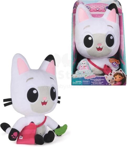 Dreamworks Gabby's Dollhouse 33cm Art.156061 Interaktiivne pehme mänguasi Talking Pandy Paws
