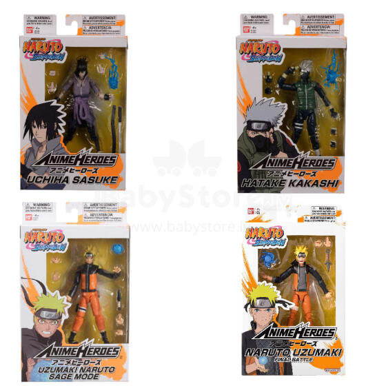 ANIME HEROES figuur Naruto, 16 cm