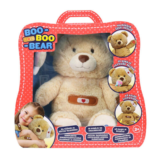 BOO-BOO BEAR Interaktiivne mängukaru (räägib eesti keeles)
