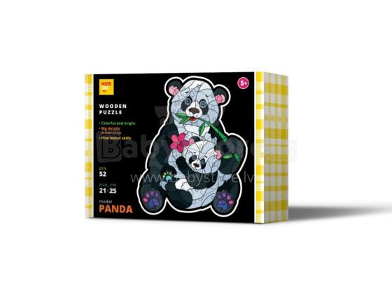 KIDS DO Wooden puzzle  Art.AP3119  Puidust pusle 52 tk