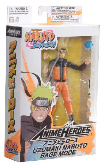 ANIME HEROES figuur Uzumaki Naruto Sage Mode, 16 cm