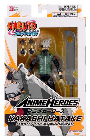 ANIME HEROES figuur Hatake Kakashi Fourth Great Ninja War, 16 cm
