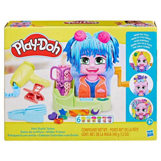PLAY-DOH Mängukomplekt Hair Stylin Salon