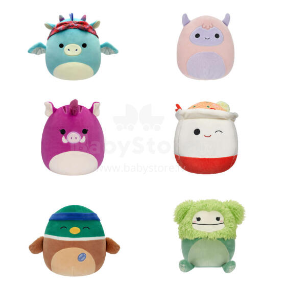 SQUISHMALLOWS W17 Pehme mänguasi, 19 cm