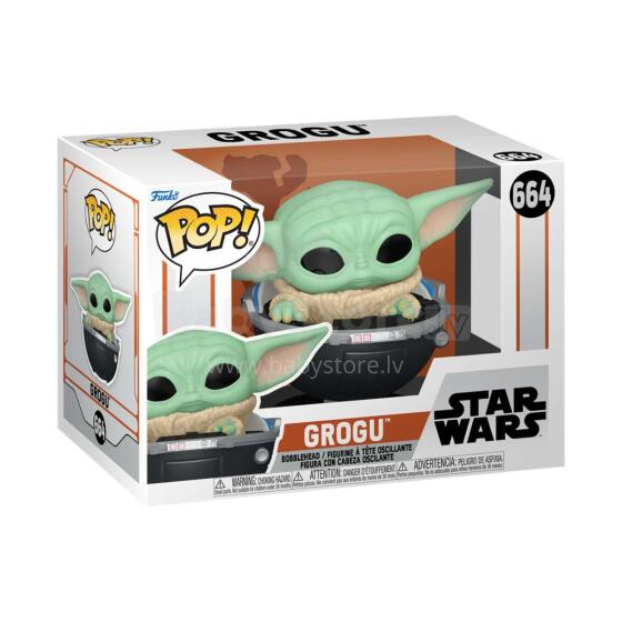 FUNKO POP! Vinyl figuur: The Mandalorian - Grogu in a pram