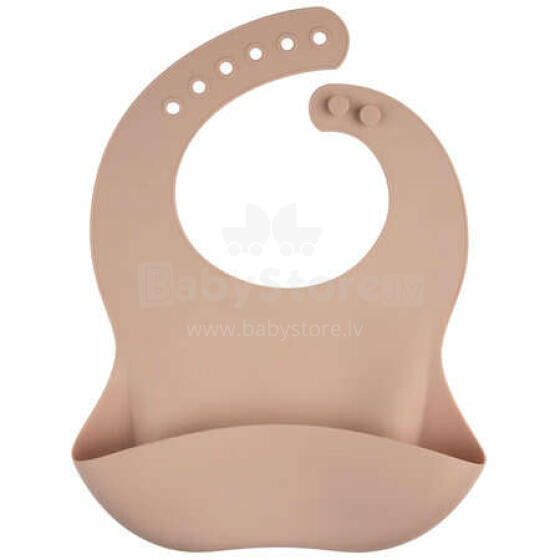 Canpol Babies Art.51/030 Beige Silikoonist põll taskuga