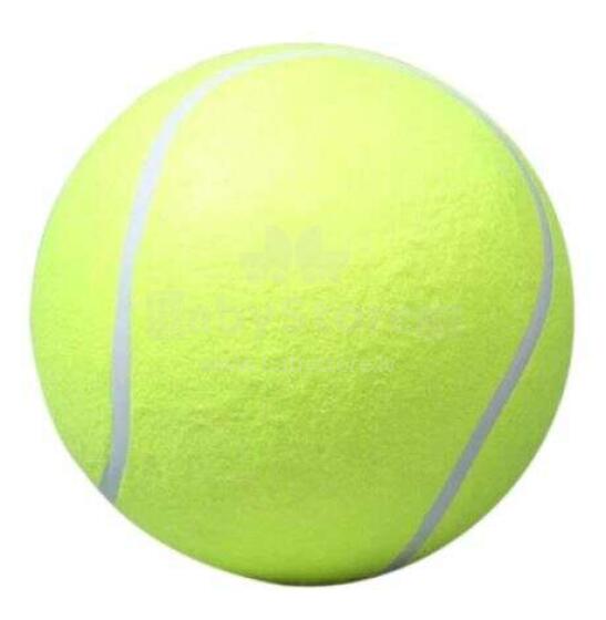 Ikonka Art.KX5784 Hiiglaslik tennisepall XXL 24cm koera mänguasi