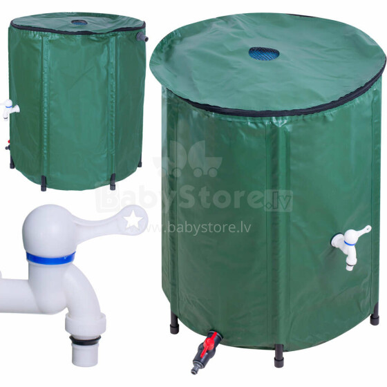 Ikonka Art.KX4979 Rainwater tank with tap Rainwater barrel 200L