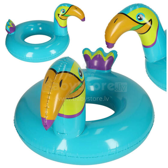 Ikonka Art.KX4927 Täispuhutav laste ujumisrõngas Toucan 70cm