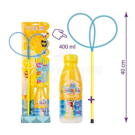 Ikonka Art.KX4669 TUBAN hoop pro liblikas seebimullid + vedelik 400ml
