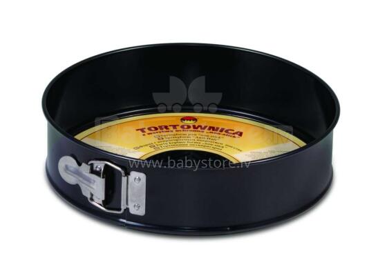 Ikonka Art.KX4466 Baking tin with removable rim 24cm black