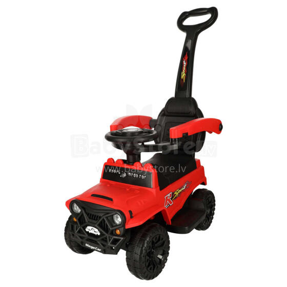 Ikonka Art.KX4412 Off-road auto push sõita heli ja tuled punane