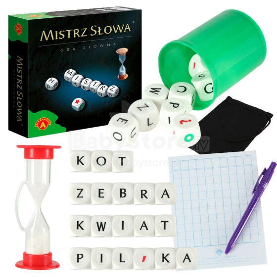 Ikonka Art.KX4163 ALEXANDER Master of Words õppemäng 8+