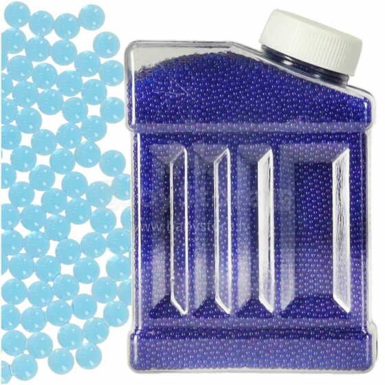 Ikonka Art.KX4086_1 Hüdrogeel vesigeel pallid lillepüstolile sinine 250g 50,000tk. 7-8mm