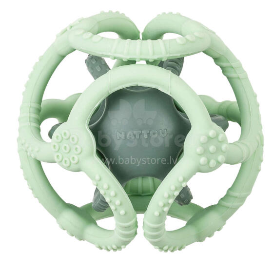 NATTOU Set of 2 balls, green