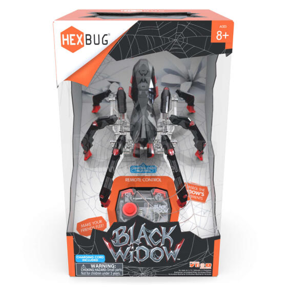 HEXBUG interaktiivne mänguasi Must Lesk