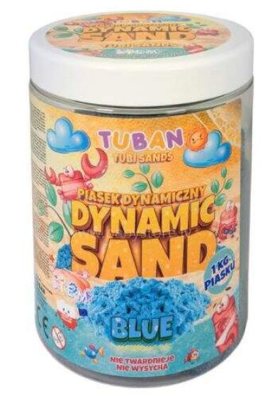 Ikonka Art.KX3870_1 TUBAN Dynamic Sand 1kg sinine
