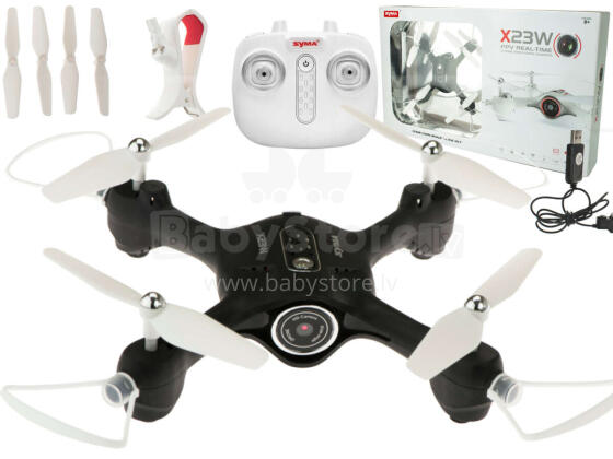 Ikonka Art.KX9997_2 Syma X23W 2.4GHz 4CH FPV Wi-Fi RC drone must