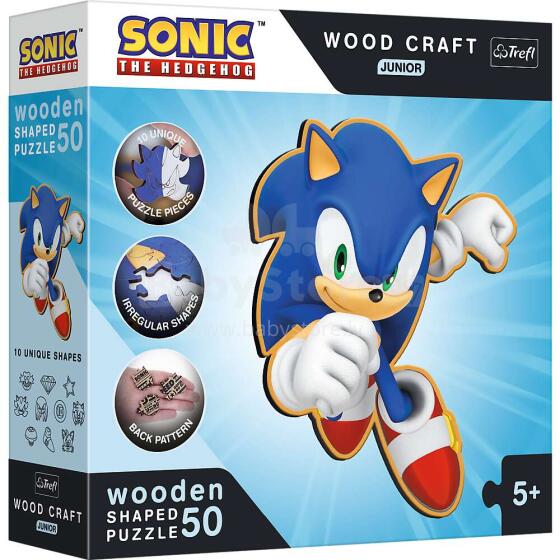 TREFL SONIC Puidust pusle, 50 osa