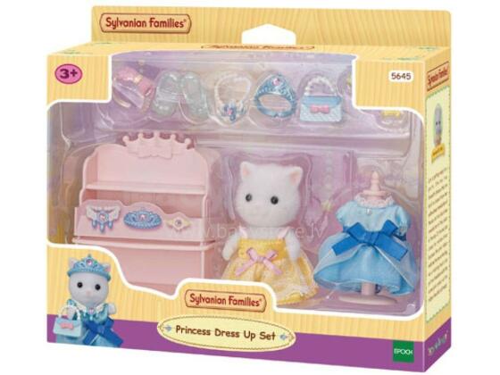 SYLVANIAN FAMILIES Mängukomplekt Printsesside kleidid