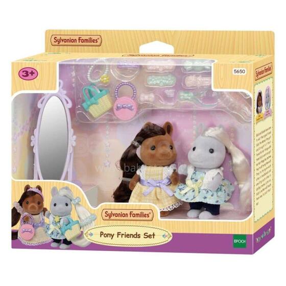 SYLVANIAN FAMILIES Mängukomplekt Ponide sõbrad