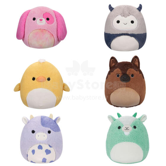 SQUISHMALLOWS W18 Fuzz-A-Mallows Pehme mänguasi, 30 cm