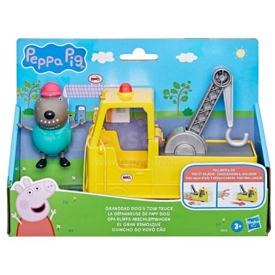 PEPPA PIG Mängukomplekt Granddad dogs tow truck