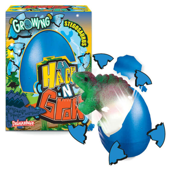 Mini Hatch ´N´ Grow Munast kooruv stegosaurus