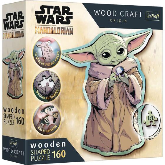 TREFL STAR WARS Puidust pusle Mandalorian, 160 osa