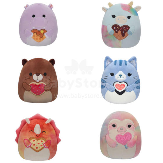 SQUISHMALLOWS pehme mänguasi Sõbrapäeva eri, 19 cm