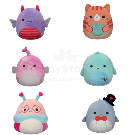 SQUISHMALLOWS pehme mänguasi Sõbrapäeva eri, 19 cm