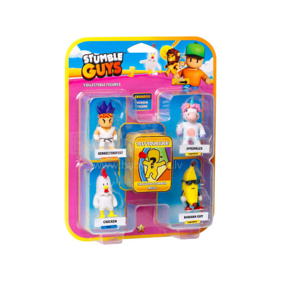 STUMBLE GUYS figuuride 5-pakk