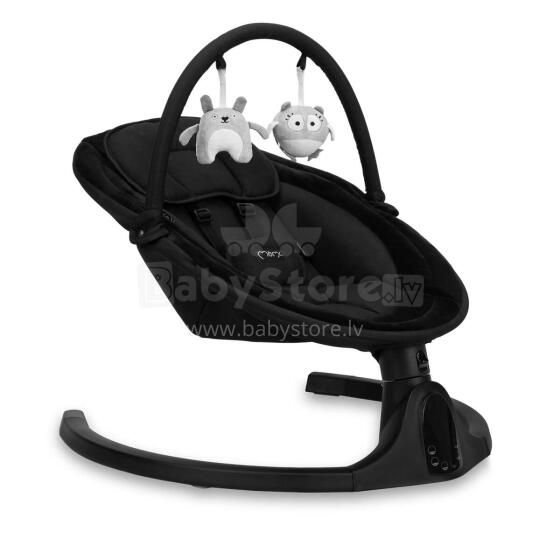 Momi Bouncer Kenani Art.BULE00038 Onyx Stiilne muusikaga beebikiiktool