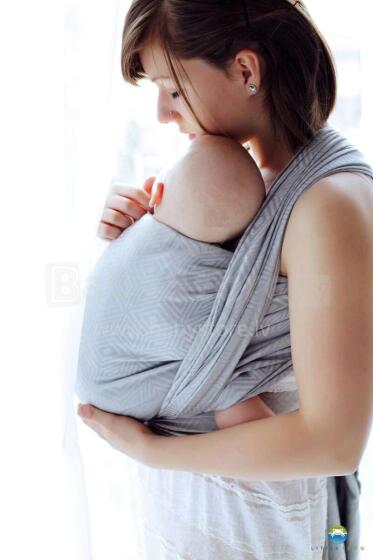 Little Frog Wrap Sling Art.160947 Grey Cube