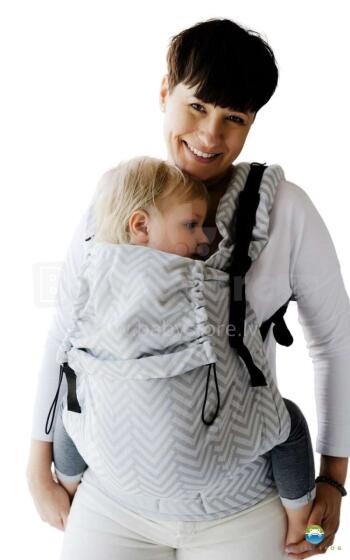 Little Frog XL Toddler Carrier  Art.161038 Platinum Miles