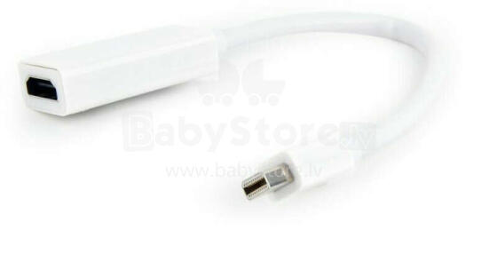 Мини-AV-адаптер Gembird DisplayPort - белый HDMI (A-MDPM-HDMIF-02-W)