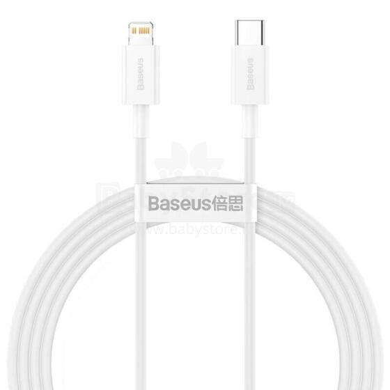 Baseus Superior провод USB Type C - Lightning 20 W 1,5 m белый (CATLYS-B02)