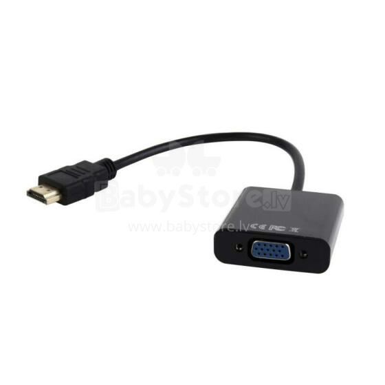 АДАПТЕР ВВОДА-ВЫВОДА HDMI-VGA/A-HDMI-VGA-03 GEMBIRD