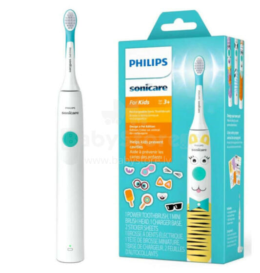 Philips Sonicare For Kids Design-a-Pet HX3601/01 balts